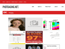 Tablet Screenshot of photoaging.net
